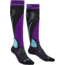 Bridgedale Ski Midweight Socks - Womens, Graphite/Purple, Medium, 710638-134-M