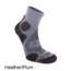 Bridgedale Xhale Trail D Ws Sock - Natural/Blueberr