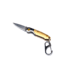 Brighten Blades Digger Keychain Not So Heavy Metal Knife, 1.625in, 8Cr13MoV Stainless Steel, Drop Point, BB-132
