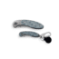 Brighten Blades United Folding Knife w/ Case, 2.56in, 8Cr13MoV Stainless Steel, Clip Point, Multi, BB-112