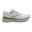 Brooks Adrenaline GTS 20 Road Running Shoe - Womens, White/Grey/Gold, Medium, 5.0, 1202961B164.050