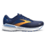 Brooks Adrenaline GTS 22 Running Shoes - Mens, Medium, Peacoat/Orange/White, 15.0, 1103661D458.150