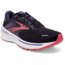Brooks Adrenaline GTS 22 Running Shoes - Womens, Wide, Black/Purple/Coral, 9.0, 1203531D080.090