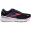 Brooks Adrenaline GTS 22 Running Shoes - Womens, Wide, Black/Purple/Coral, 9.0, 1203531D080.090