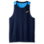 Brooks Atmosphere Singlet 2.0 - Mens, Navy/Spring Break, S, 211445454.025