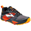 Brooks Cascadia 12 GTX Trail Running Shoe - Men's-Black/Ebony/Cherry Tomato-Medium-8