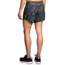 Brooks Chaser 5 Inch Running Shorts - Womens, Black Marble, XL, 221255088.04