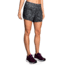 Brooks Chaser 5 Inch Running Shorts - Womens, Black Marble, XL, 221255088.04
