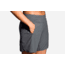 Brooks Chaser 7 Inch Womens Running Short, Asphalt, Extra Small, 221256-Asphalt-XS