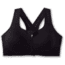 Brooks Dare Zip Run Bra 2.0 - Womens, Black, 40AB, 350083001.040AB