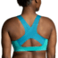 Brooks Dare Zip Run Bra 2.0 - Womens, Nile Green/Lagoon/Light Mint, 34DE, 350083369.034DE