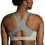 Brooks Dare Zip Run Bra 2.0 - Womens, Pebble/Dark Pebble/Cool Mint, 36DE, 350083326.036DE