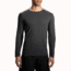 Brooks Distance Long Sleeve Running Shirt - Men's-Heather Black/Heather Sterling-Medium