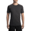 Brooks Distance Men's Short Sleeve Shirt, Heather Black/Heather Sterling, Extra Small, 211052-HBLK-HSTRL-XS