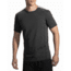 Brooks Distance Men's Short Sleeve Shirt, Heather Black/Heather Sterling, Extra Small, 211052-HBLK-HSTRL-XS