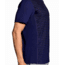 Brooks Distance Men's Short Sleeve Shirt, Heather Navy/Navy Current, Small, 211052-HNV-NVCR-S