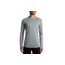 Brooks Distance Mens Long Sleeve Shirt, Heather Sterling/Blaze/Blaze C, 2XL, 211051-HSRLBLZ-BLZC-XXL