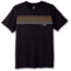 Brooks Distance Short Sleeve 2.0 - Mens, Black/Gradient Stripe, XL, 211453050.040