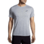 Brooks Distance Short Sleeve 2.0 - Mens, Heather Ash, S, 211453087.025