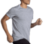 Brooks Distance Short Sleeve 2.0 - Mens, Heather Ash, S, 211453087.025
