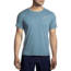 Brooks Distance Short Sleeve 2.0 - Mens, Htr Slate Blue, S, 211453409.025