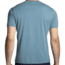 Brooks Distance Short Sleeve 2.0 - Mens, Htr Slate Blue, S, 211453409.025