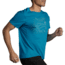 Brooks Distance Short Sleeve 2.0 - Mens, Pacific/BR Trail Run, S, 211453498.025
