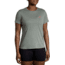 Brooks Distance Short Sleeve 2.0 - Womens, Dark Pebble, XL, 221614356.040