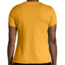 Brooks Distance Short Sleeve 2.0 - Womens, Htr Sun Glow/Run Icons, XS, 221614899.020