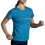 Brooks Distance Short Sleeve 2.0 - Womens, Pacific/BR Mountain Run, XS, 221614487.020