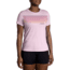 Brooks Distance Short Sleeve 2.0 - Womens, Quartz/Gradient Stripe, XXL, 221614677.045