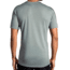 Brooks Distance Short Sleeve - Mens, Heather Balsam/Aspen, XL, 211213377.04