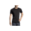 Brooks Distance Short Sleeve Running Shirt - Mens, Black/Black Static, Large, 211213087.035