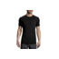 Brooks Distance Short Sleeve Running Shirt - Mens, Black/Black Static, Large, 211213087.035