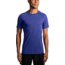 Brooks Distance Short Sleeve Running Top - Men's, Heather Basin/Heather Black, Large, 211052445.035