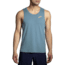 Brooks Distance Tank 2.0 - Mens, Htr Slate Blue, XXL, 211446409.045