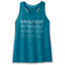 Brooks Distance Tank 2.0 - Womens, Htr Lagoon/Chasing Dreams, XL, 221606485.040