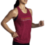 Brooks Distance Tank 2.0 - Womens, Htr Razzmatazz/Run Happy, L, 221606696.035