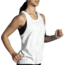 Brooks Distance Tank 2.0 - Womens, White Speckle Print, XS, 221606150.020
