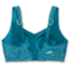 Brooks Drive Convertible Run Bra - Womens, Lagoon Speckle Print, 32DD, 350081464.0322D