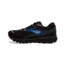 Brooks Ghost 12 GTX - Mens, Black/Ebony/Blue, Medium, 8.0, 1103111D064.080