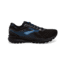 Brooks Ghost 12 GTX - Mens, Black/Ebony/Blue, Medium, 8.0, 1103111D064.080