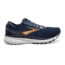 Brooks Ghost 12 Road Running Shoe - Mens, Navy/Deep Water/Gold, Narrow, 8.0, 1103161B489.080