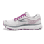 Brooks Ghost 12 Road Running Shoe - Womens, White/Grey/Hollyhock, Medium, 5.0, 1203051B186.050