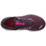 Brooks Ghost 12 - Womens, Black/Hollyhock/Pink, Medium, 6.0, 1203051B063.060