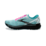 Brooks Ghost 14 Shoes - Womens, White/Black/Blue Light, 6.5 US, Regular, 1203561B141.065