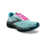 Brooks Ghost 14 Shoes - Womens, White/Black/Blue Light, 6.5 US, Regular, 1203561B141.065