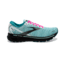 Brooks Ghost 14 Shoes - Womens, White/Black/Blue Light, 6.5 US, Regular, 1203561B141.065