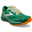 Brooks Ghost 15 Running Shoes - Womens, Medium, Green/White/Orange, 10.5, 1203801B371.105