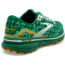 Brooks Ghost 15 Running Shoes - Womens, Medium, Green/White/Orange, 10.5, 1203801B371.105